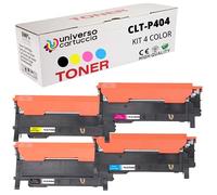 universo cartuccia CLT-P404C KIT 4 COLOR Toner compatibile con Samsung LaserJet Xpress Color Serie C430, C432, C433, C480, C482,C483, (KIT 4 COLOR)