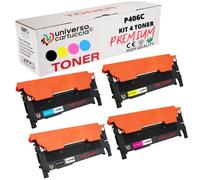 universo cartuccia KIT 4 COLOR Toner CLT-P406S sostitutivo per Samsung Laserjet Serie CLP 360, 365 , CLX 3305, Samsung Xpress C410, C460 (KIT 4 COLOR)