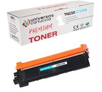 universo cartuccia® TN-230C CYAN Toner compatibile con Brother TN-230 HL-3040N HL-3040CN HL-3045 CN HL-3070CN HL-3070CW HL-3075 CW MFC-9120CN MFC-9320CW DCP-9010CN MFC-9125 CN (CYAN)