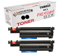 universo cartuccia® TN B020 B021 B023 2x Toner compatibile con BROTHER HL-B2000D HL-B2050DN DCP-B7500D DCP-7520DW DCP-B7530DN DCP-7535DW DCP-B7700D DCP-B7720D (2 TONER)