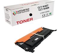 universo cartuccia® UNIVERSAL ECLT-K407 CLT-Y409 BLACK Toner compatibile con Samsung serie CLP-310, CLP-315, CLX-3170, CLX-3175, CLP-320, CLP-325, CLX-3180-CLX-3185 (BLACK)
