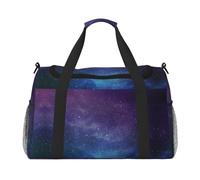Universo con stelle Galaxy Interstellar Borsone da viaggio Weekend Borsa Weekender Pernottamento Borsa a mano Allenamento Sport Ospedale