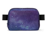 Universo con stelle Galaxy Interstellar Print Bag per uomo donna borsa leggera cane Walking Bag impermeabile palestra borsa a tracolla per uso quotidiano