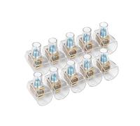 UNIVERSO CONFEZIONE 10 PEZZI MORSETTO FORBOX A CAPPUCCIO UNIPOLARE TRASPERENTE PER CAVI CON SEZIONE 2.5mm²