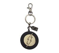 Universo DC Portachiavi Logo in Metallo Flash, Oro (SD Toys SDTWRN20928)