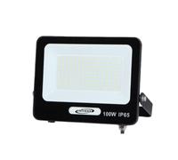 UNIVERSO EK05-100W-N FARO PROIETTORE SMD LED FLOODLIGHT 100W SLIM IP65 COLORE NERO - 3000K 4000K 6500K (BIANCO NATURALE)