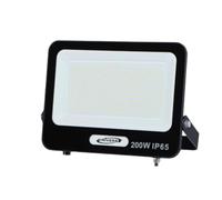 FARO PROIETTORE SMD LED FLOODLIGHT 10-20-30-50-100-150-200W SLIM IP65 NERO