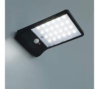 UNIVERSO Faretto 48 LED 4W esterno impermeabile lampada applique parete CCT pannello solare sensore crepuscolare movimento batteria luce balcone terrazzo