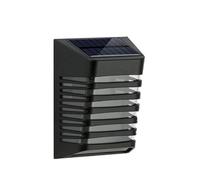 UNIVERSO FARETTO APPLIQUE LED DA GIARDINO RICARICABILE 3W CON PANNELLO SOLARE DA ESTERNO IP65 (BIANCO FREDDO)