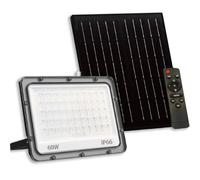 Universo Faro Led Esterno Faretto con Pannello Solare 3c (3000k-4000k-6500k) 60w