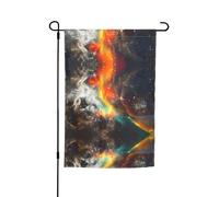 Universo Galaxy 45x30cm bandiera decorativa esterna poliestere bandiera esterna perfetta per la decorazione del giardino o del patio