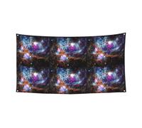 Universo Galaxy Spazio Stampa Banner Puntelli Decorazioni Festa di Compleanno Fotografia Sfondo Forniture Banner Decor