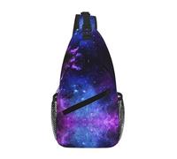 Universo Galaxy Star Space Crossbody Sling Bag Crossbody Spalla Borsa a tracolla Tracolla Tracolla Vita Fanny Pack Uomini Donne
