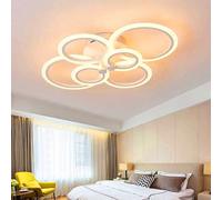 Lampadario LED Plafoniera a soffitto moderno cerchi 42W 2960lm Design