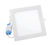 UNIVERSO PANNELLO SMD LED QUADRATO DA INCASSO 6W CON DRIVER 480 LUMEN CCT 3000K - 4000K - 6500K SELEZIONABILE