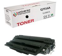 UniversoCartuccia® toner compatibile hp Q7516A in uso per stampanti HP Compatibili LASERJET 5200/ 5200TN/ 5200DTN e CANON LBP LBP3500/3900/3950 - da 12.000 copie al 5% copertura A4