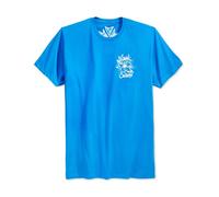 Univibe Uomo Last Resort Grafico T-Shirt, Blu, Piccolo