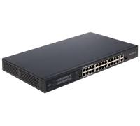 Uniview NSW2020-24T1GT1GC-POE-IN Switch di rete PoE a 24 porte con uplink e case metallico