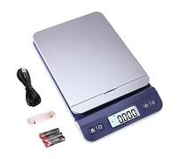 UNIWEIGH Bilancia Digitale Postale da 39kg/86lb, Bilancia per Pacchi Posta, Bilance per Spedire, Digital Parcel Scale per Ufficio, Magazzino, Lettera, Casa, include cavo USB, metro a nastro, blu