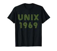 Unix 1969 Retro Vintage Design per gli amministratori di sistema IT Maglietta