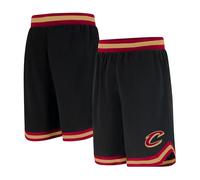 Unk NBA GSM3547F NBA Woven Team Logo Poly Mesh Basket Shorts Nero, XL