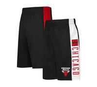 Unk NBA Pantaloncini da Basket da Uomo in Rete, Uomo, GSM6906A-CB-BLK-XL, Nero, XL