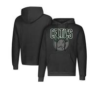 Unk NBA Primo Two - Felpa con Cappuccio da Uomo, in Pile NBA, Uomo, GHM1867F-BC-L, Nero, L