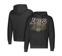 Unk NBA Primo Two - Felpa con Cappuccio da Uomo, in Pile NBA, Uomo, GHM1867F-LL-M, Nero, M