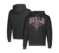 Unk NBA Primo Two - Felpa con Cappuccio da Uomo, in Pile NBA, Uomo, GHM1867F-MH-XL, Nero, XL