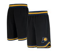 Unk NBA Ultra Game GSM3547F NBA Woven Team Logo Poly Mesh Basket Shorts Nero, Large