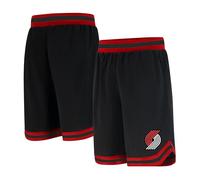 Unk NBA Ultra Game GSM3547F NBA Woven Team Logo Poly Mesh Basket Shorts Nero, Large