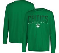 UNK NBA Ultra Game Uomo vlm0291 F-am NBA Performance Poly t-Shirt a Maniche Lunghe, Team Color, Uomo, VLM0291F-AM, Kelly Green