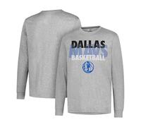 UNK Supreme NBA l/s Tee, Uomo, GLM1861F-DM-2XLarge, Heather Gray, XXL