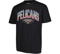 UNK Ultra Game Arco Plexi NBA S/S Tee, Uomo, GTM1862F-NP-Large, Nero, L