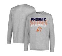 UNK Ultra Game Supreme NBA l/s Tee, Uomo, GLM1861F-PS-Large, Heather Gray, L