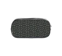 Unkhtt Astuccio trasparente con stampa di ananas, per bambini, studenti, ragazzi e ragazze, organizer per cancelleria trasparente