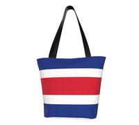 Unkhtt Borsa a tracolla con stampa bandiera del Costa Rica, borsa a tracolla da spiaggia, versatile, da portare con sé, escursionismo, shopping, vacanza