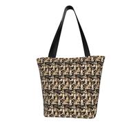 Unkhtt Borsa a tracolla con stampa di cane pastore tedesco, borsa a tracolla da spiaggia, versatile, per escursioni, shopping, vacanze