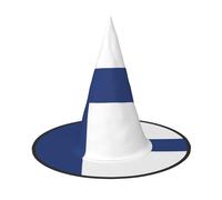 Unkhtt Cappello da festa per adulti con bandiera finlandese, per carnevale, cosplay, costume comodo per copricapo