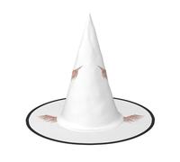 Unkhtt Cappello per adulti con stampa di ciglia color oro rosa per feste di carnevale, cosplay, comodo berretto per copricapo