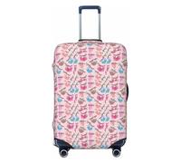 Unkhtt Naughty - Copertura elastica per valigie da viaggio con stampa bradipo, Nero , XL, Bagaglio a mano