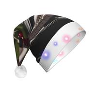 Unkhtt Red Rose On Piano Stampa Unisex Cappello di Natale incandescente Holiday Party Decor Accessorio Per Capodanno Natale Cap