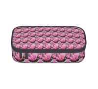 Unkhtt Spring is in The Air, astuccio per studenti, 20 x 5 x 9,4 cm, astuccio per scuola, ufficio, viaggio, Nero , Taglia unica