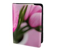 Unkhtt Spring is in The Air Print - Custodia a portafoglio per passaporto, 14 cm, per uomini e donne, compatta e sicura, Nero , Taglia unica