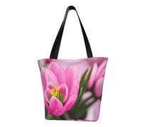 Unkhtt Spring is in The Air Print Multi-Scene Borsa a tracolla Beach Tote Versatile Trasportare Escursionismo Shopping Vacanze Abbigliamento