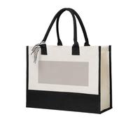 Unkhtt Trotting Flat Coated Retrievers Paw Print Donne Canvas Tote Bag Regalo Grande Capacità Per Viaggi Scuola Ufficio Shopping Bags