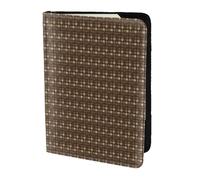 Unkhtt Wild Zoo Print - Custodia a portafoglio per passaporto, 14 cm, per uomini e donne, compatta e sicura, Nero , Taglia unica