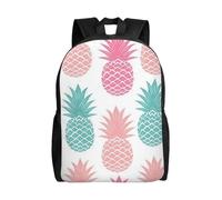 Unkhtt Zaino unisex alla moda con stampa ananas colorato di grande capacità per viaggi di lavoro campeggio avventure all'aperto