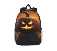 Unkhtt Zucca Fantasma di Halloween 1 Stampa Impermeabile Funzionalità Zaino College Lavoro Escursionismo Viaggi All'aperto Appassionati
