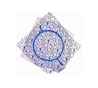 Unknow 20X Velo Rete Spider Blu portaconfetti 24 cm BOMBONIERA